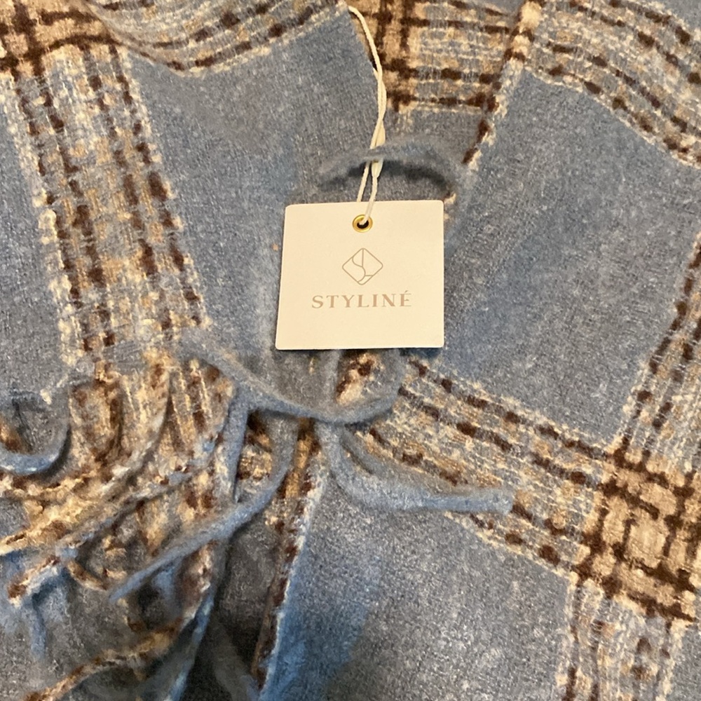 SUPER soft fringe poncho
